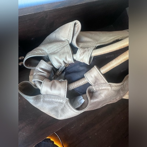 LOEWE Handbag Nappa Aire Leather Gold - Picture 6 of 16